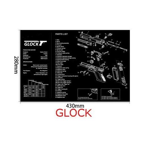 Glock čistící podložka