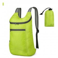 Skládací batoh - svítivě zelený