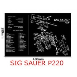 SIG SAUER P220 čistící podložka