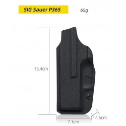 Sig Sauer P365 pro praváka - vnitřní kydex