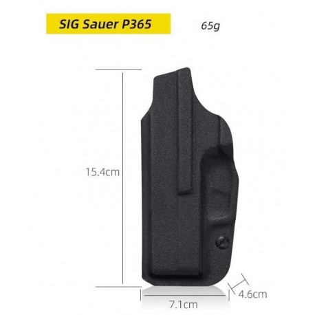 Sig Sauer P365 pro praváka - vnitřní kydex