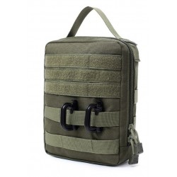 Pouzdro s MOLLE 24 x 17 - zelené