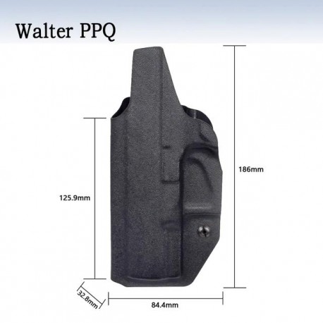 Walther PPQ pro praváka - vnitřní kydex