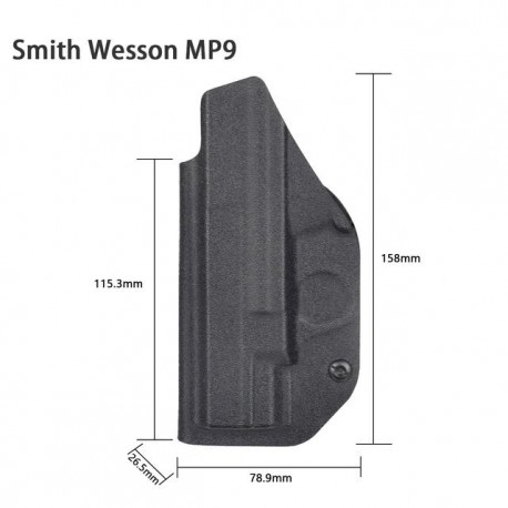 Smith & Wesson MP 9 pro praváka - vnitřní kydex