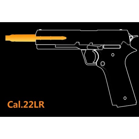 Laserový zastrkávací náboj - .22 LR