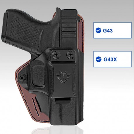 Glock 43 pro praváka - vnitřní hybridní kydex