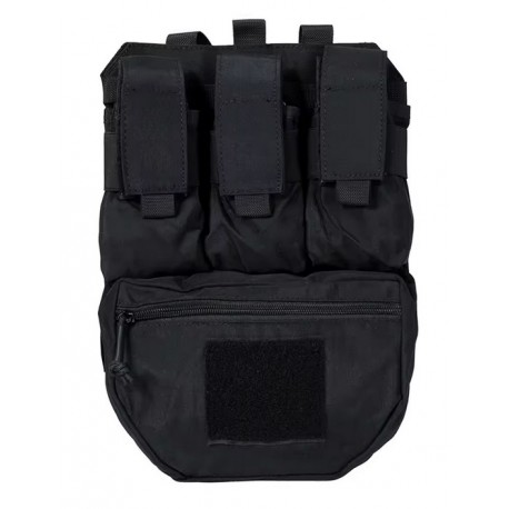Batoh k taktické vestě - černý, C