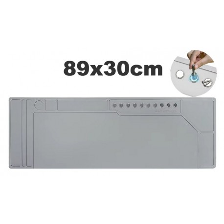 čistící podložka - šedá