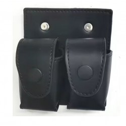 pouzdro na dva rychlo nabíječe - černé