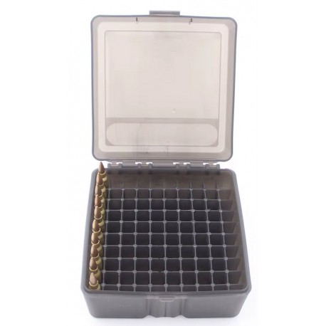 Krabička na 100 nábojů - .223, černošedá