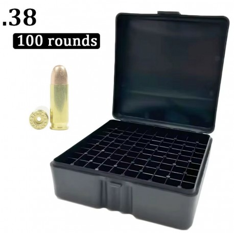 Krabička na náboje - .38, černá